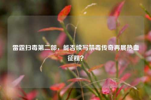 雷霆扫毒第二部，能否续写禁毒传奇再展热血征程？