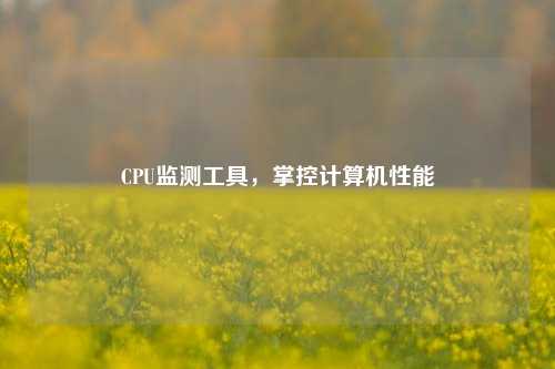 CPU监测工具,掌控计算机性能