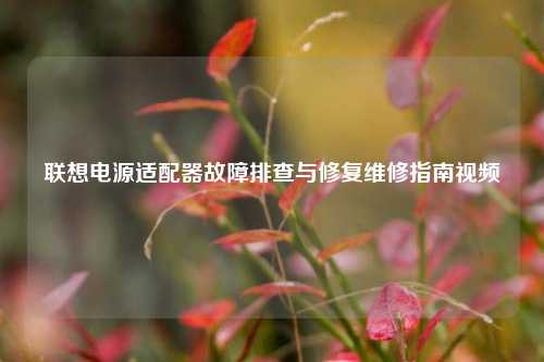 联想电源适配器故障排查与修复维修指南视频